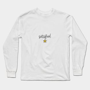 Hamilton - Satisfied Long Sleeve T-Shirt